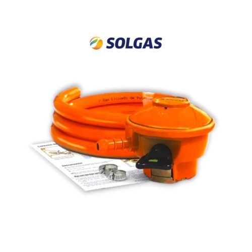 Regulador preminun C/Manguera KIT(bolsa) SOLGAS